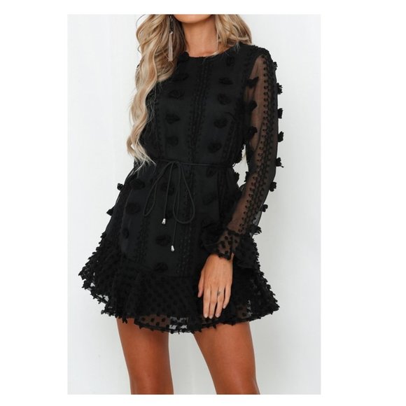 Ruffle Embellished Dress - Picture 4 of 6